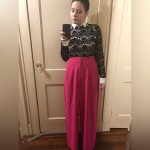 Alice + Olivia Fuchsia Trousers